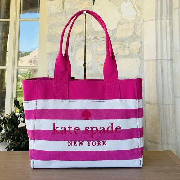 kate spade | Bags | Kate Spade Large Jett Beach Time Stripe